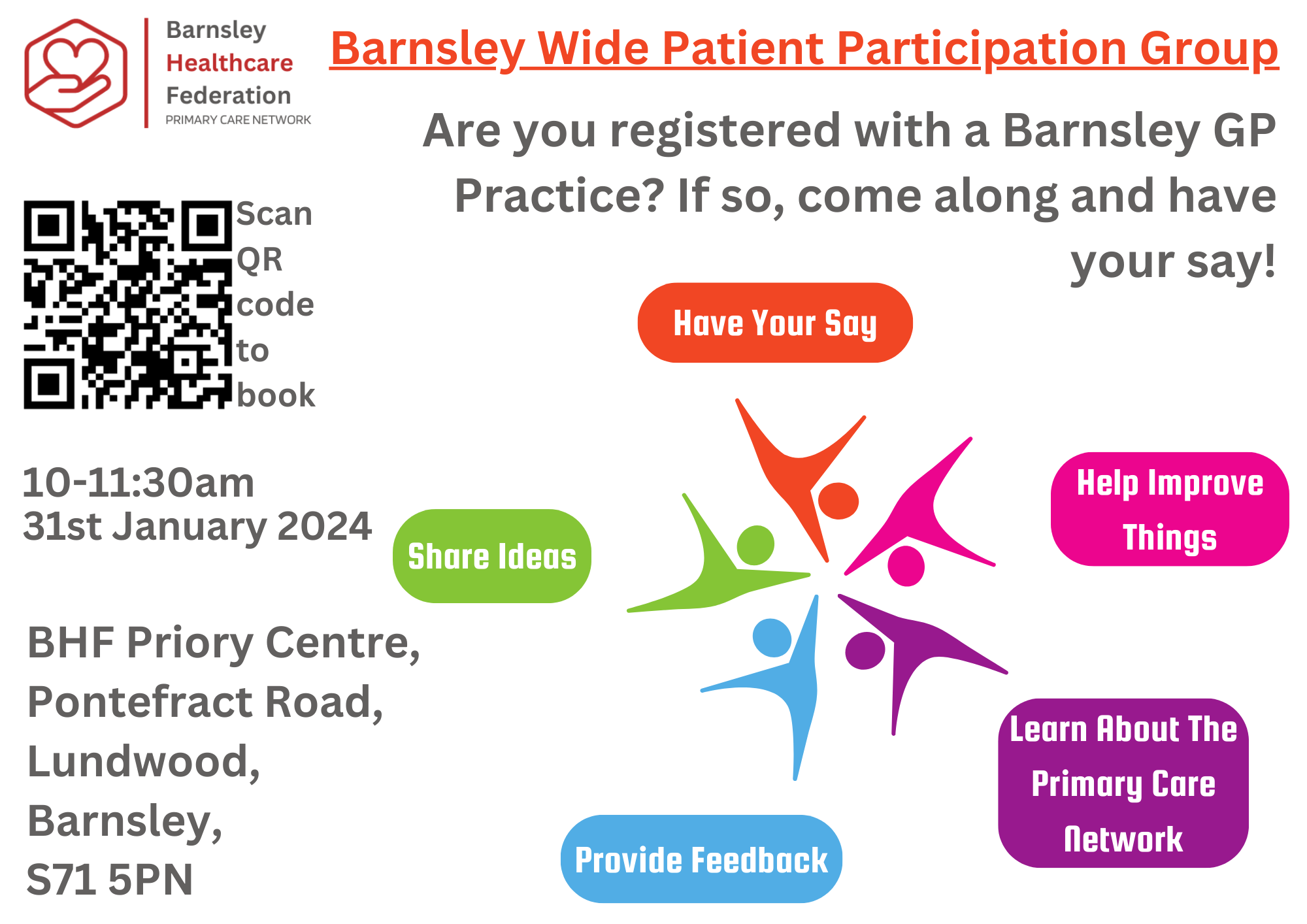 Barnsley Wide Patient Participation Group Barnsley Wide Patient Participation Group